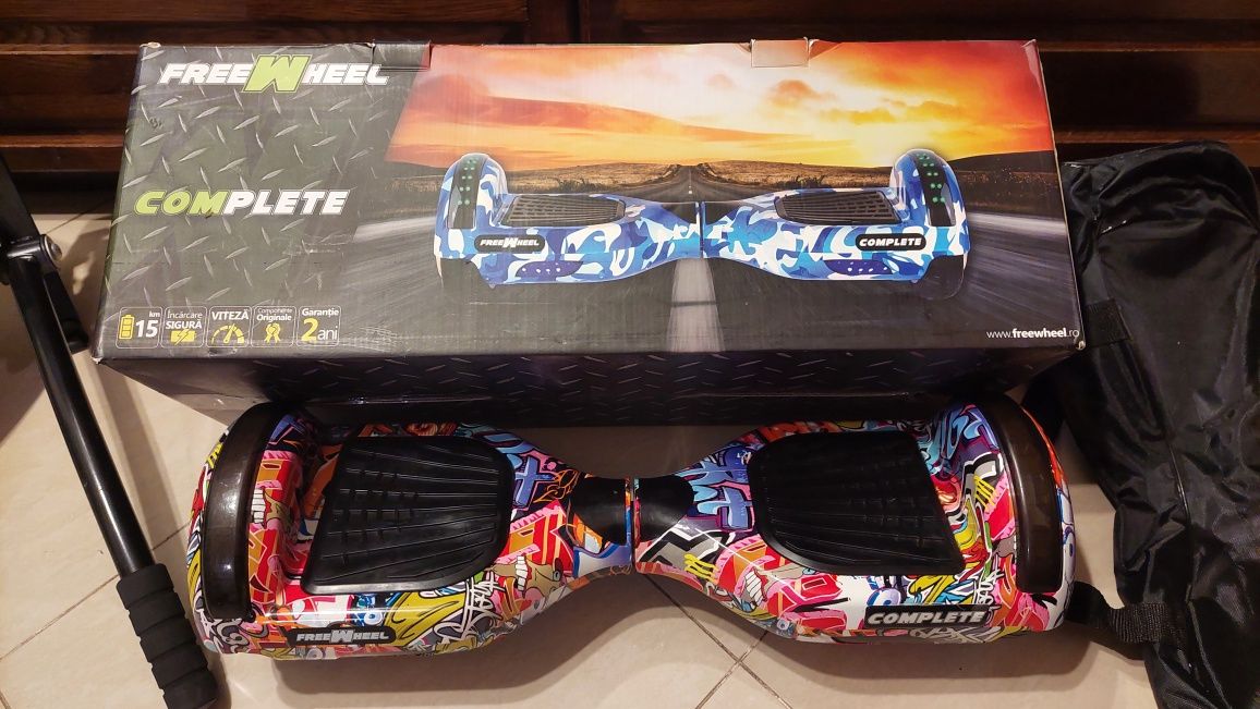 Hoverboard FreeWheel COMPLETE & Hoverkart