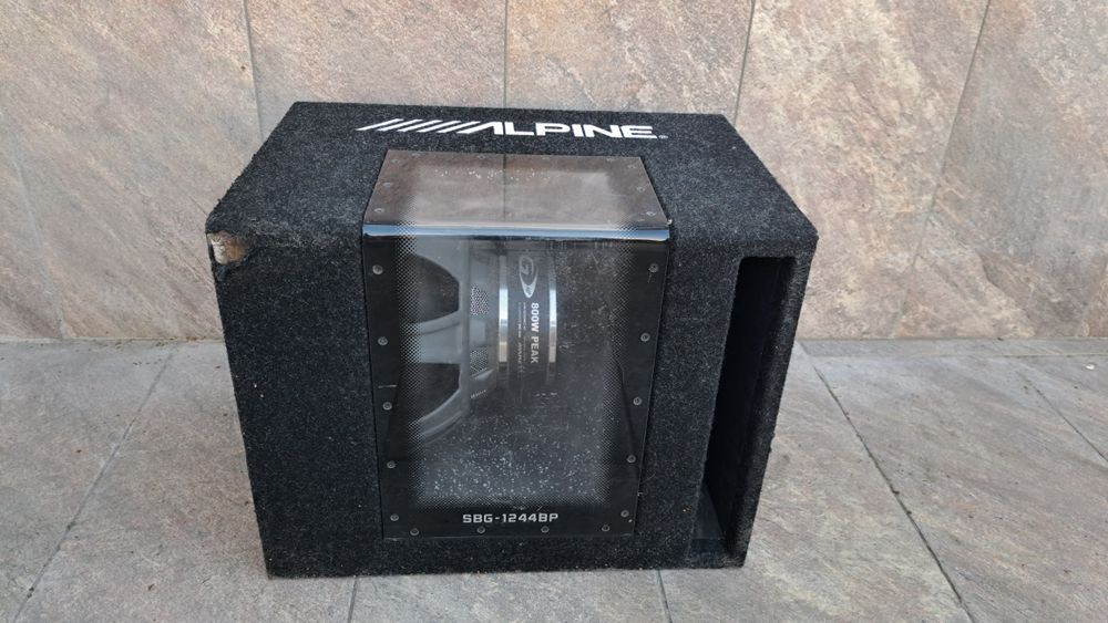 Сабфувер ALPINE SBG 1244BP