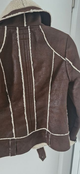 Якета с каракул H&M oversized M