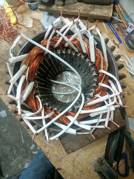 Перемотка электродвигателей