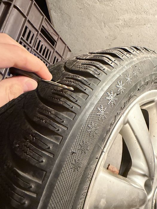 Джанти с зимни гуми Lassa 205/55 R16 за VW