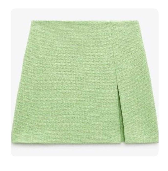 Къса пола от букле на Зара