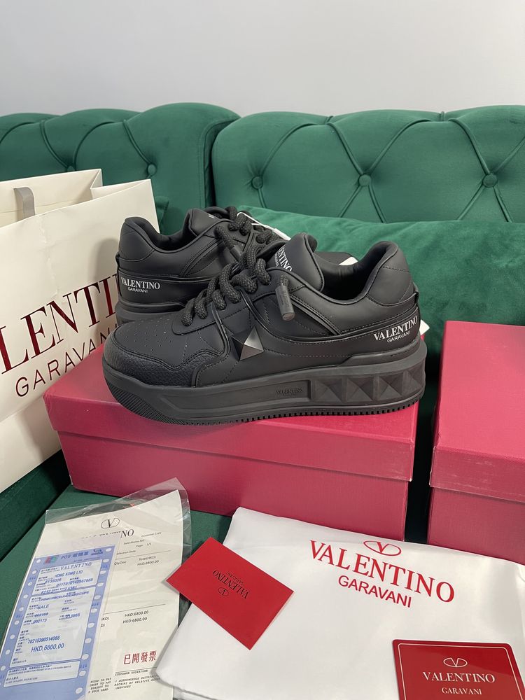 Adidasi Valentino piele naturala Full Box colectie noua Premium