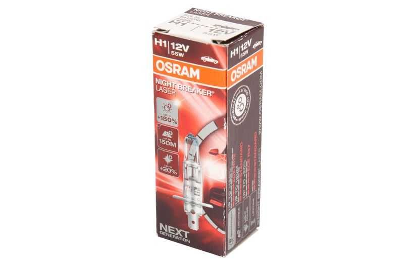 Крушка H1 OSRAM Night Breaker Laser +150%