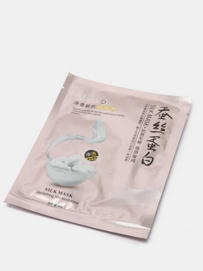 Тканевая маска для лица Silk Mask, с протеинами шелка