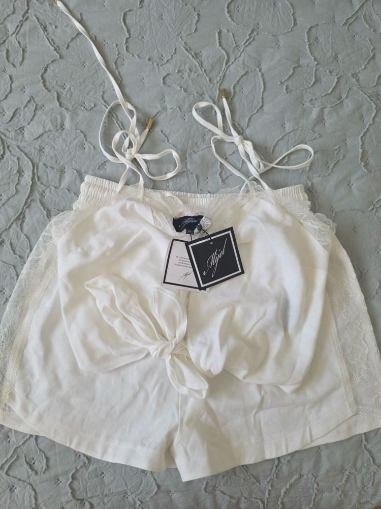 Mijel Сет LINEN french lace