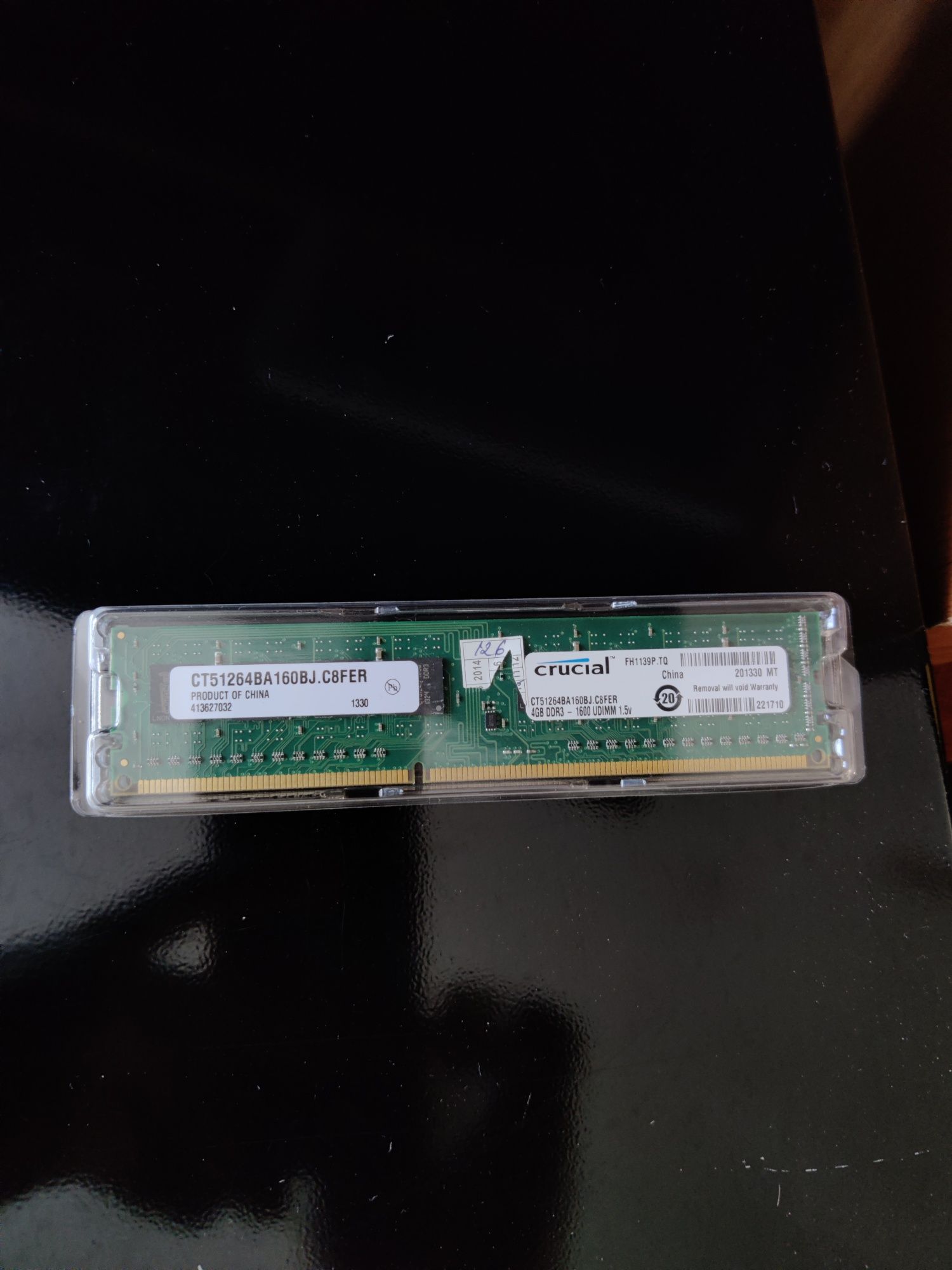 DDR3 4GB 1600MHz