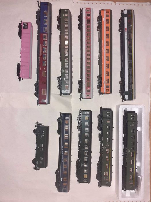 Vagoane scara HO diverse marci