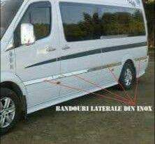 Decor bandou inox Mercedes Sprinter 2006-2018