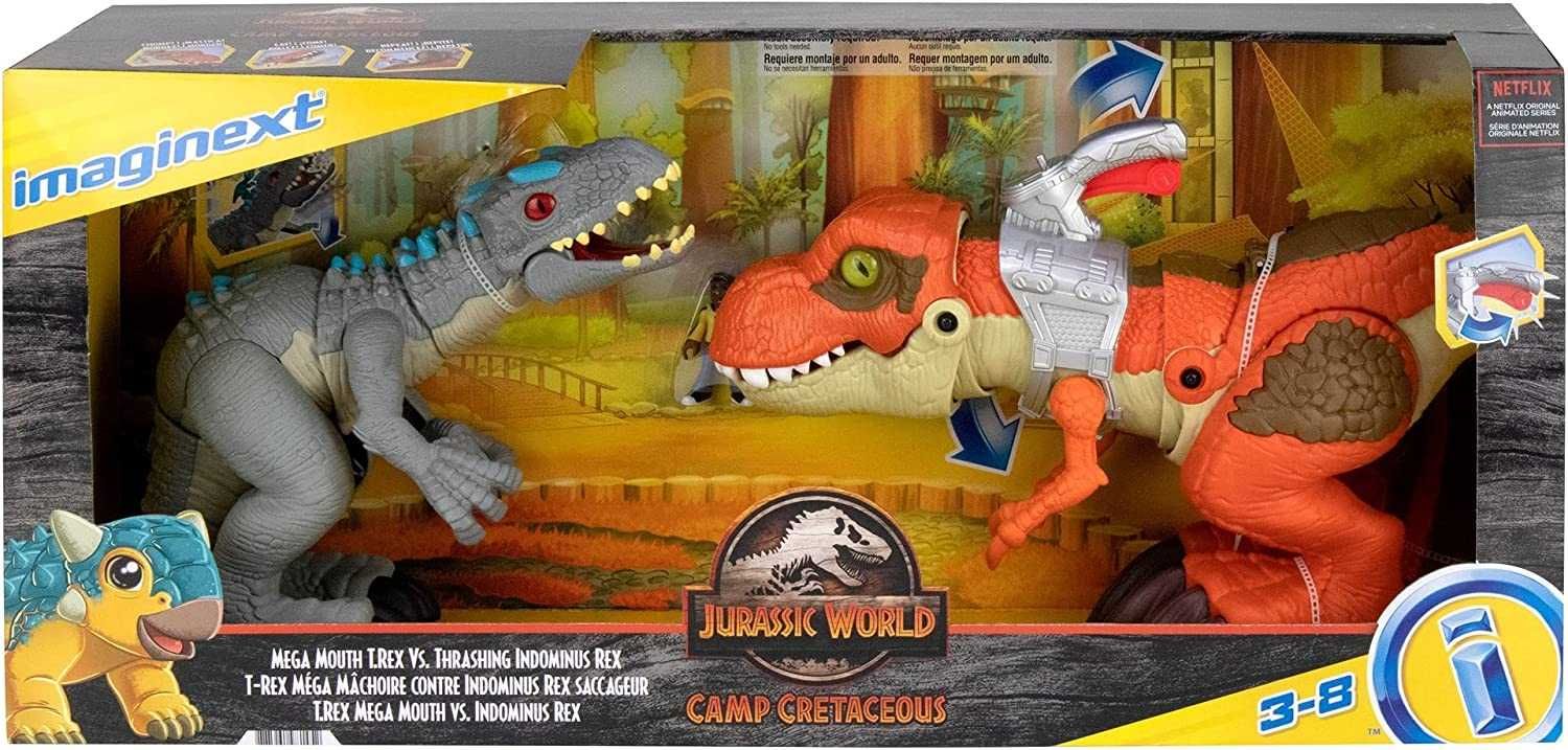 JURASSIC WORLD Джурасик свят Големи Динозаври T-REX Ти Рекс Индоминус