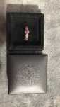 Inel Chrome Hearts Pink Sapphire