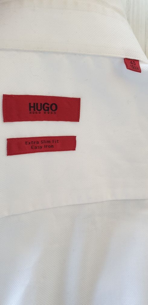 Hugo Boss HUGO Elisha01 Extra Slim Fit Pique Cotton Mens Size40/ 50/L