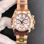 rolex daytona 4130 колекция / розово злато