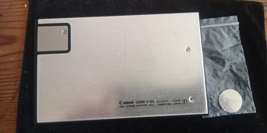 Калкулатор CANON Card F-63