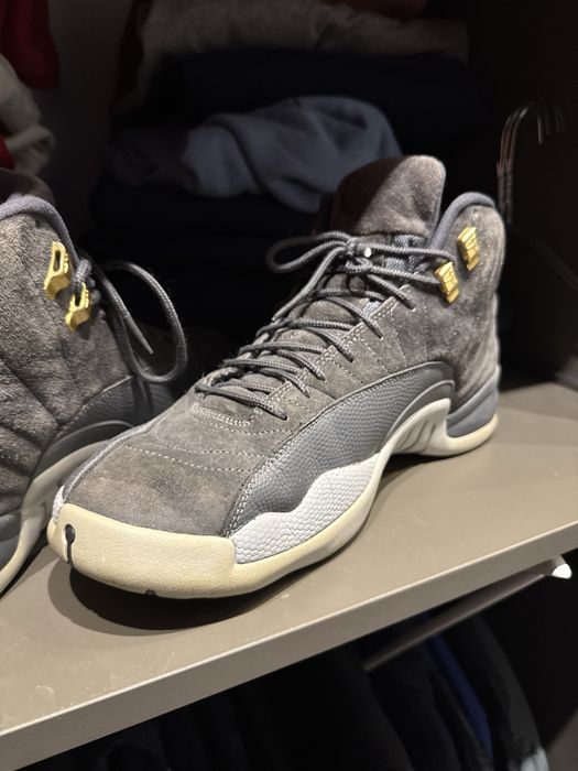 Jordan 12 retro dark grey 46