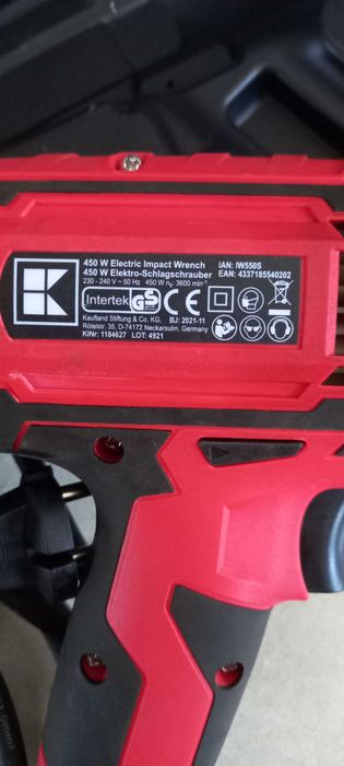 Pistol de roti cu impact,  de 450 W