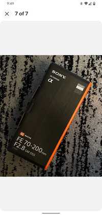 Обектив Sony 70-200mm f/2.8 G-Master