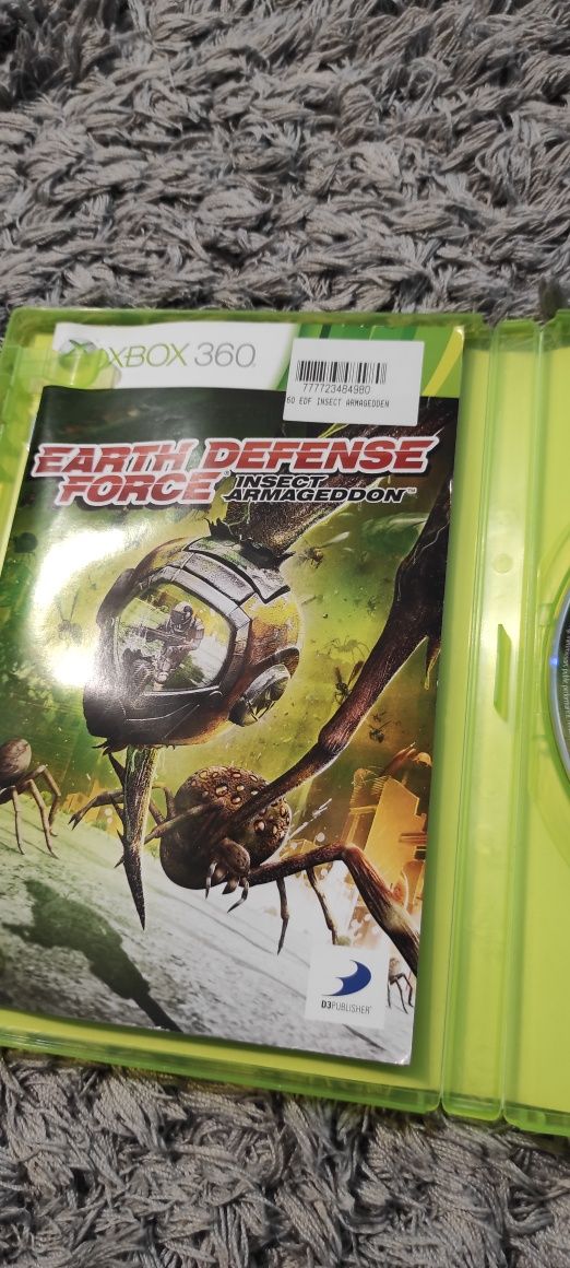 Transport 14 lei orice Joc/jocuri Earth Defense Force insect  Xbox360