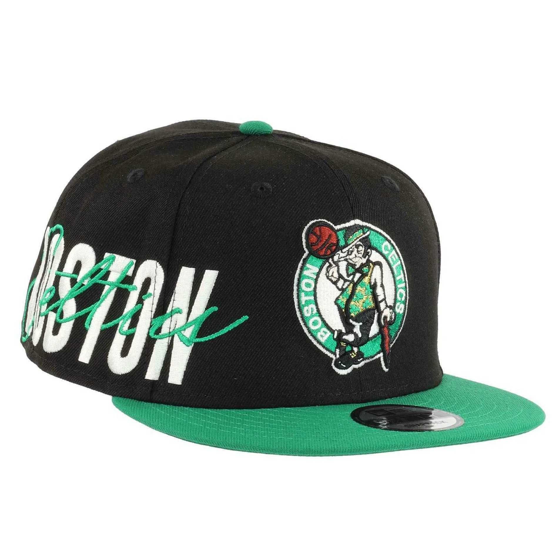 Sapca New Era 9fifty Boston Celtics Side Font Negru