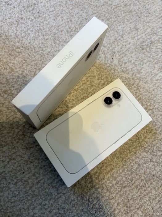 Vand iPhone 16 silver 128 gb , NOU , Sigilat , neverlocked