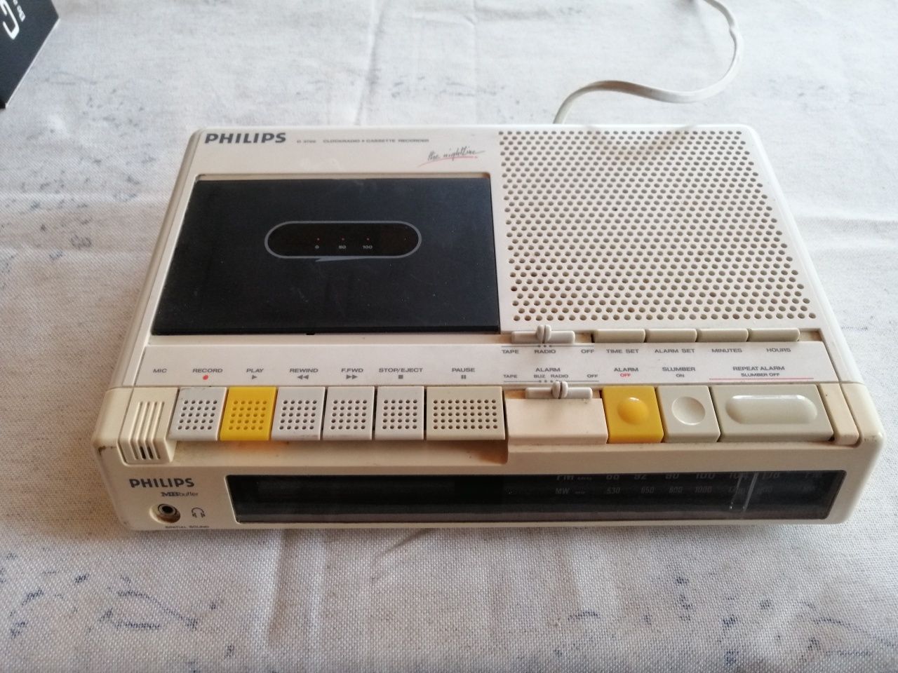 Radio cassette Philips D 3700