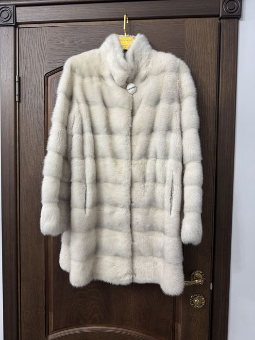 Шуба норковая натуральная б/у