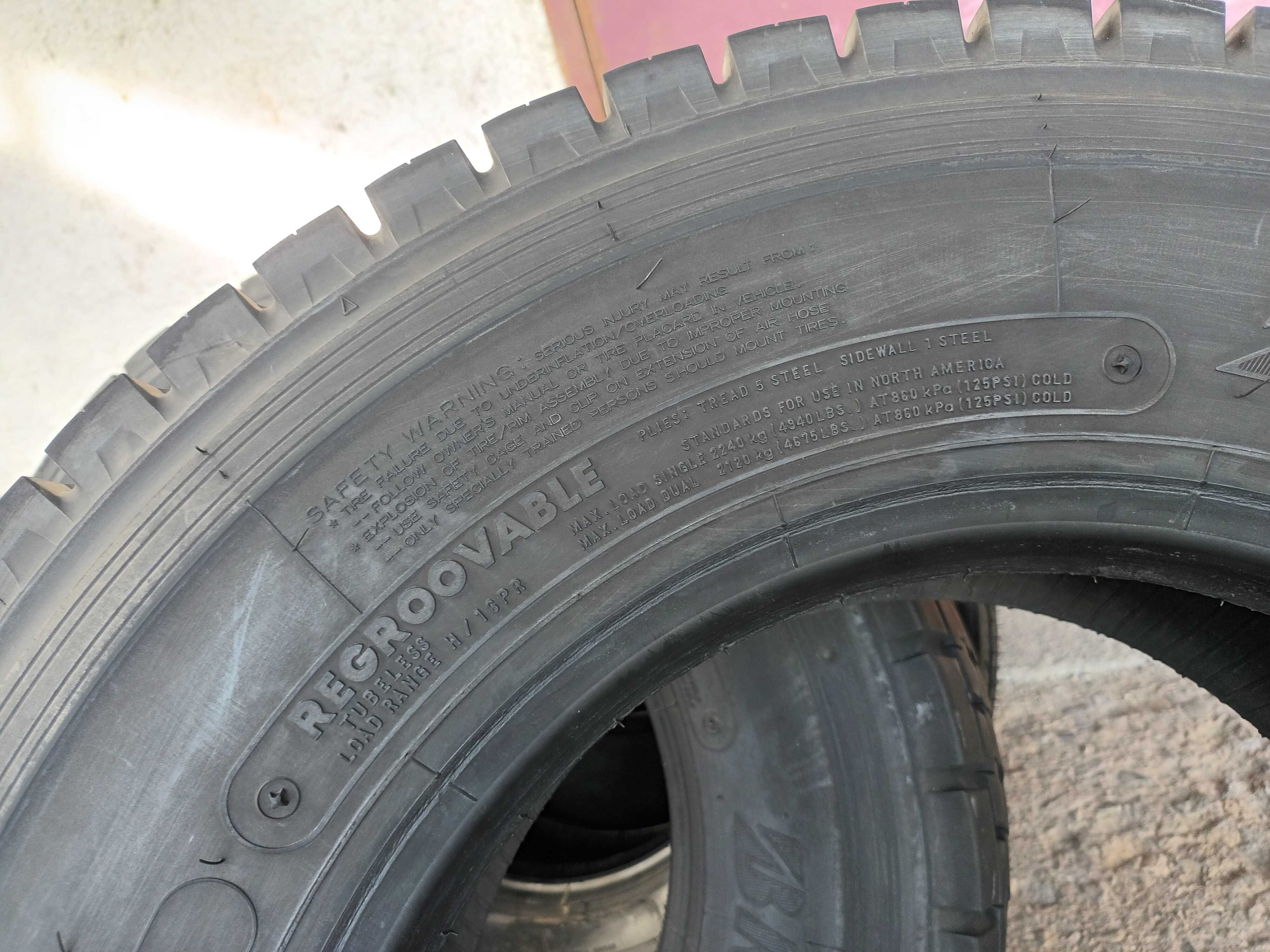 1 тежкотоварна гума 245/70 R17.5 Bridgestone M729 136/134M M+S 16PR