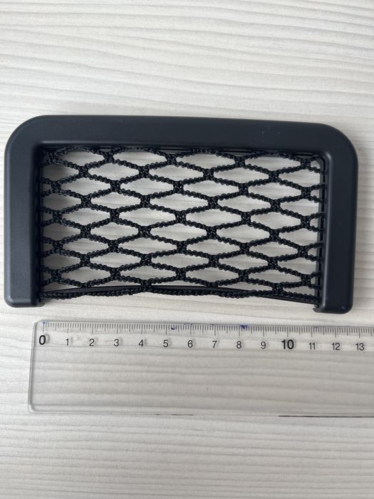 Buzunar auto adeziv, organizator din plasa elastica