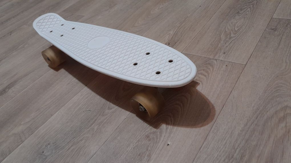 белый penny board (пенни борд)