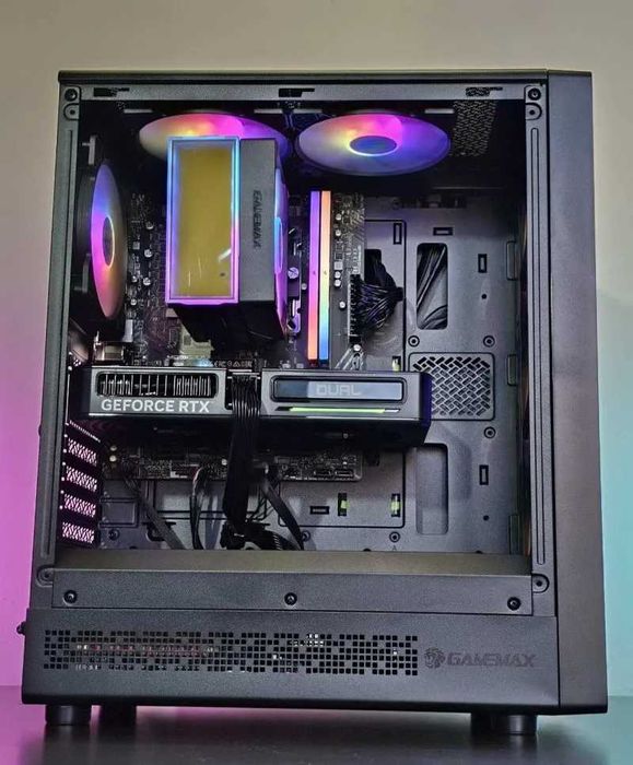 Allstore: RTX5060/Ryzen7700/RAM32/SSD1TB/B650/Геймърски компютър DR002