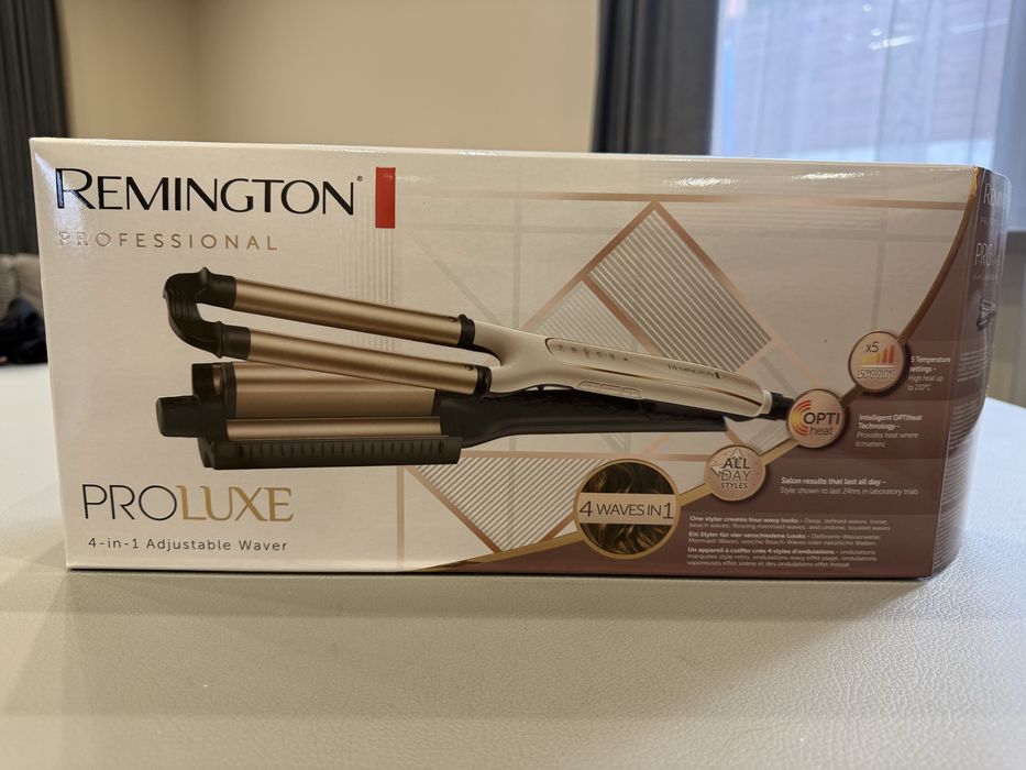 Ретро преса Remington PROluxe 4-in-1 Adjustable Waver