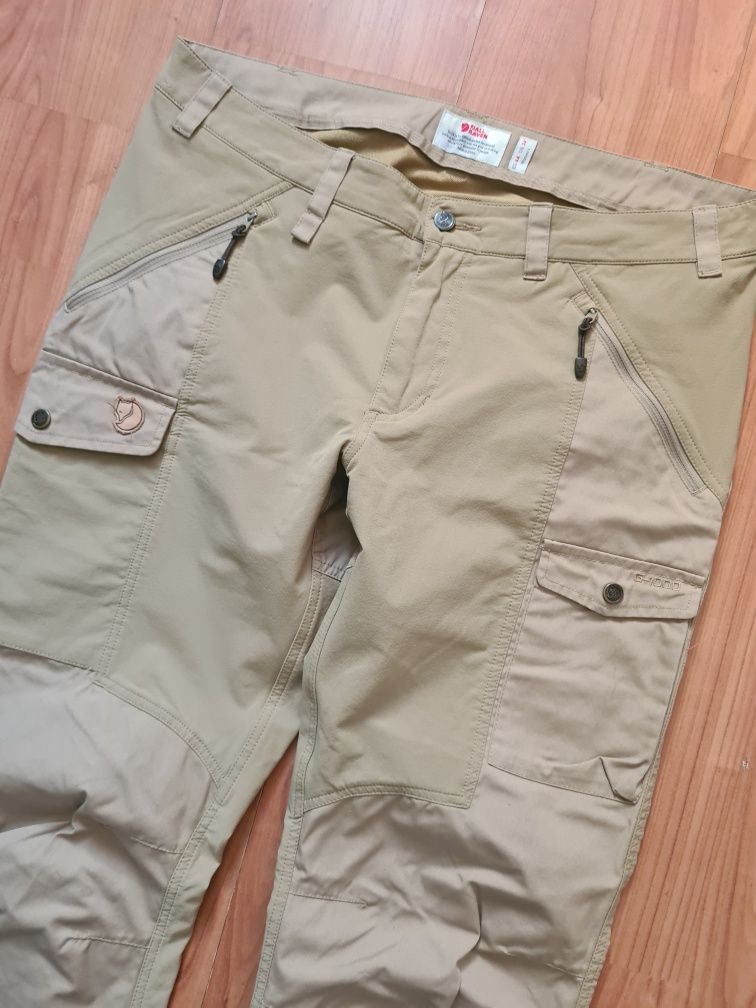 Pantaloni damă Fjällräven Nikka Trousers, mărimea 44