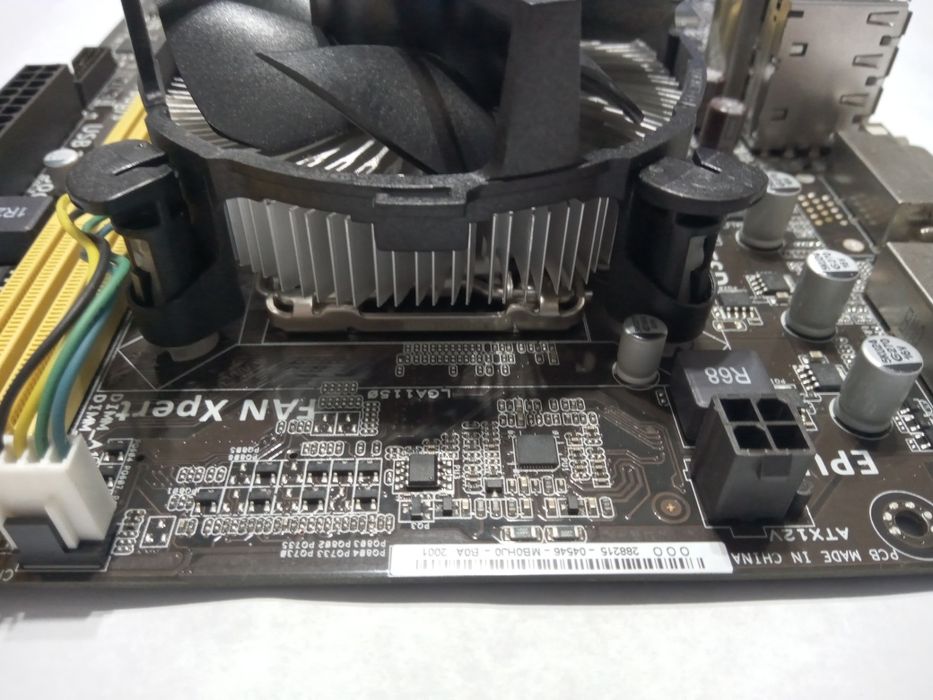 Asus H81M2 + Intel Core I3-4360 и охлаждане