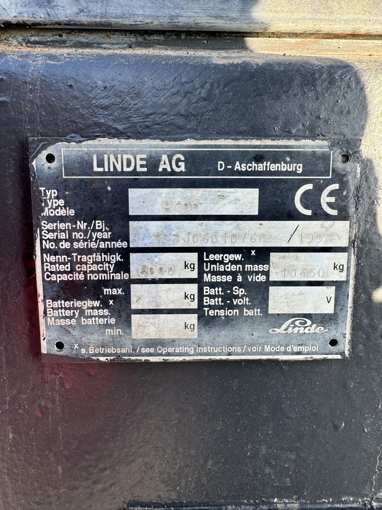 Stivuitor Linde H60