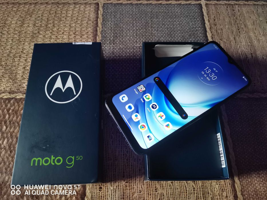 Motorola Moto G50 5G - 64GB 4GB RAM - Гаранция,пълен комплект