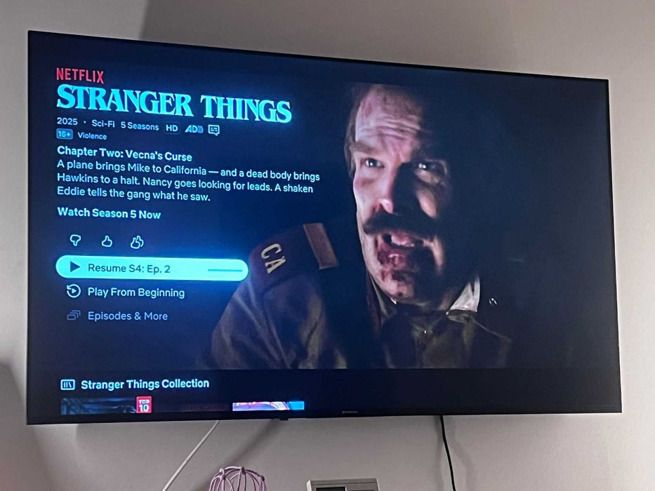 Televizor LED Smart VORTEX V55R0602VS, Ultra HD, 139cm