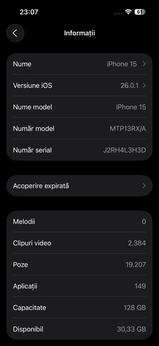 iPhone 15 Pink CA NOU