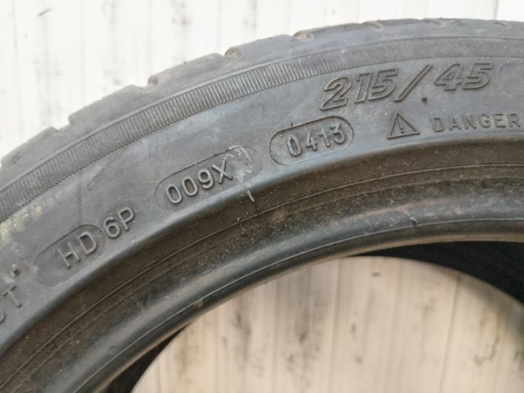 215/45/16 2 Buc Michelin Pilot Sport 3 vara DOT 0413 220 RON