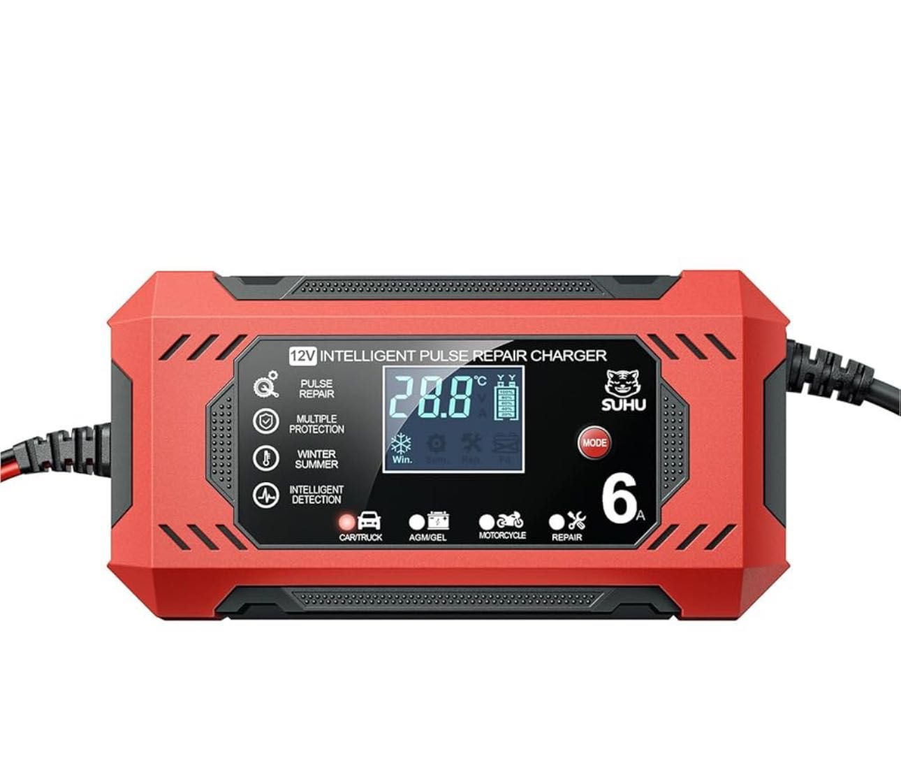 Умно зарядно за акумулатори 12V (Battery Charger + Maintainer)