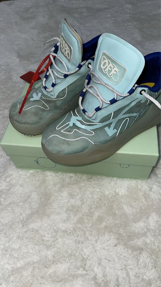 Off-White ODSY-1000 'Transparent Sole ‑ Mint Silver'