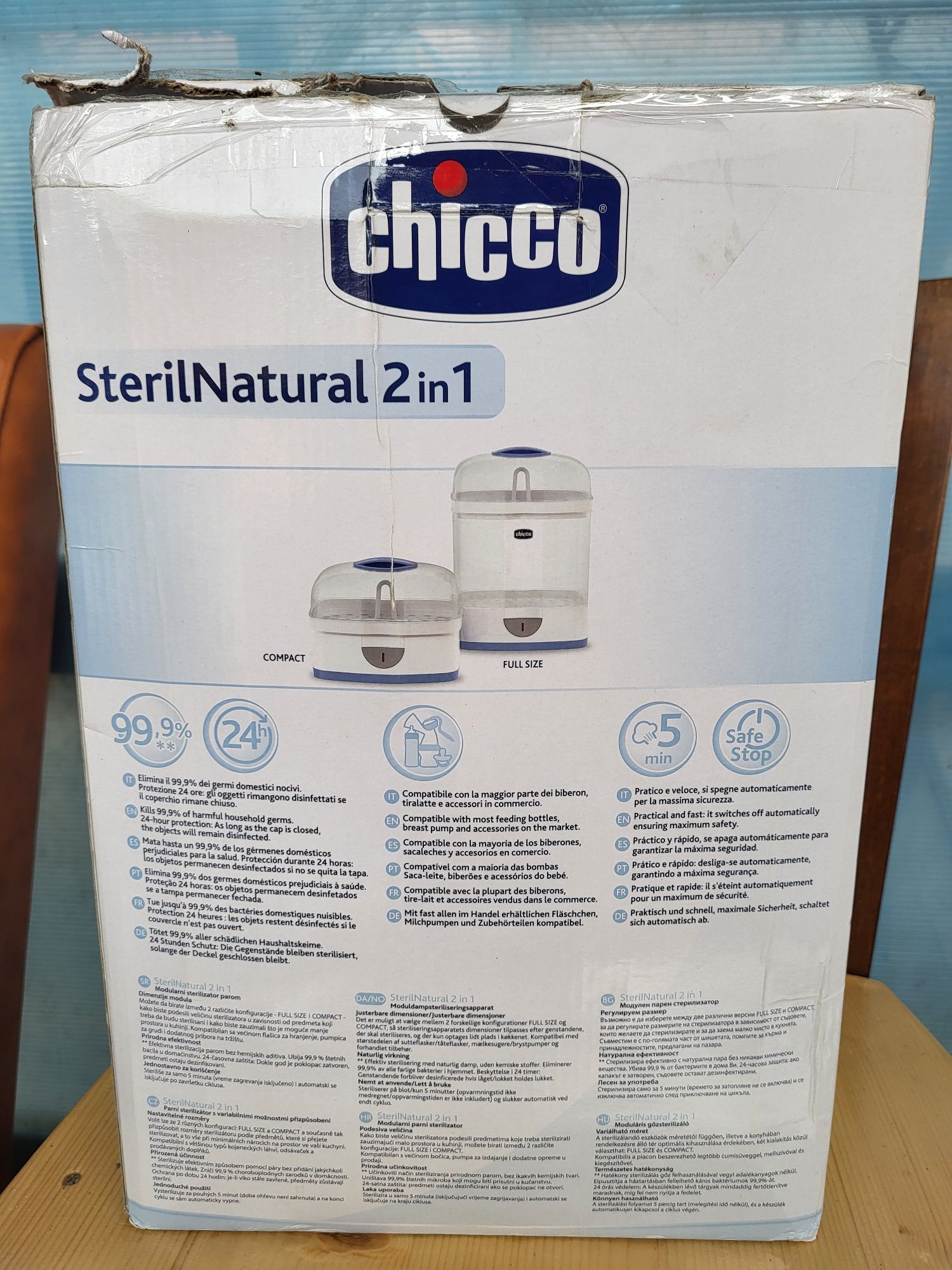 Sterilizator Chicco 2 în 1