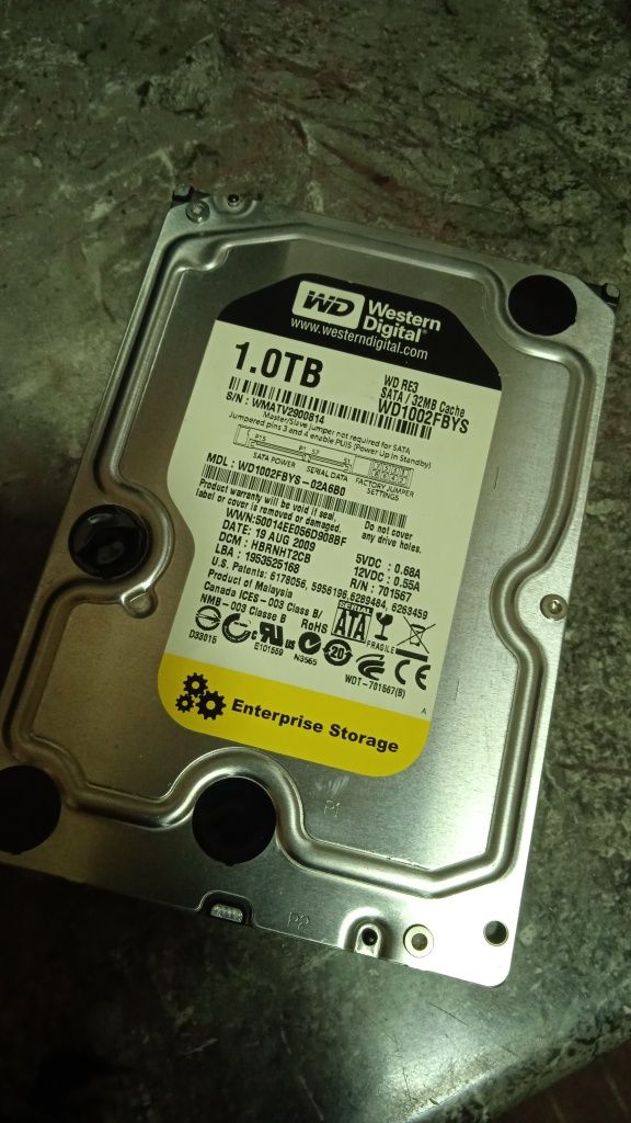 Hard disk WD BLACK 1Tb