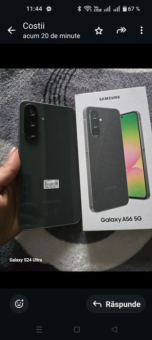 Samsung A56 garanție 22 luni