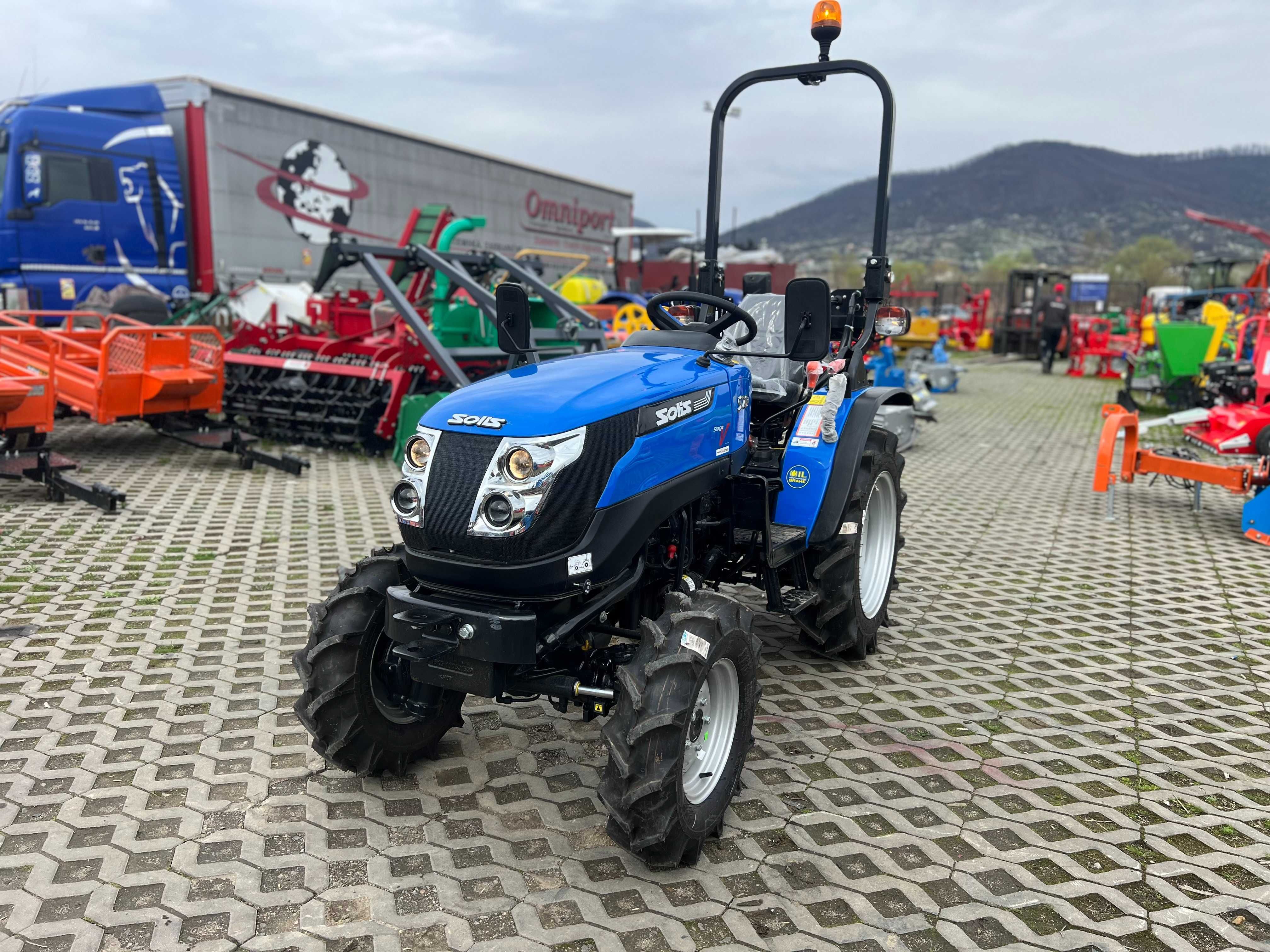 Tractor Solis NOU 26 CP fara cabina tractor 4x4 Solis AGRAMIX