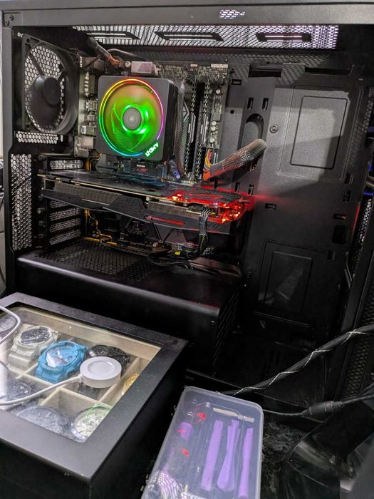 PC Gaming Complet Amd Ryzen 5750GE PRO, Gtx 1070 8GB, 32 GB RAM