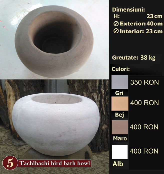 Felinare japoneze din beton