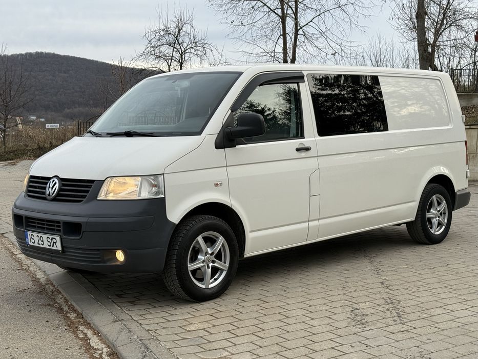 VW Transporter LUNG 6 Locuri 2009 1.9 TDi - 105cp Cabina dubla T5