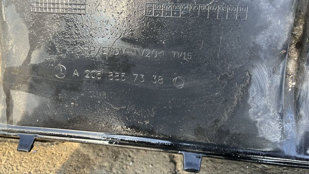 Дифузьор Mercedes C W205 (2014-2018)