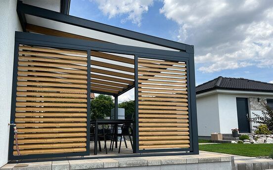 Foișoare terase pergole moderne