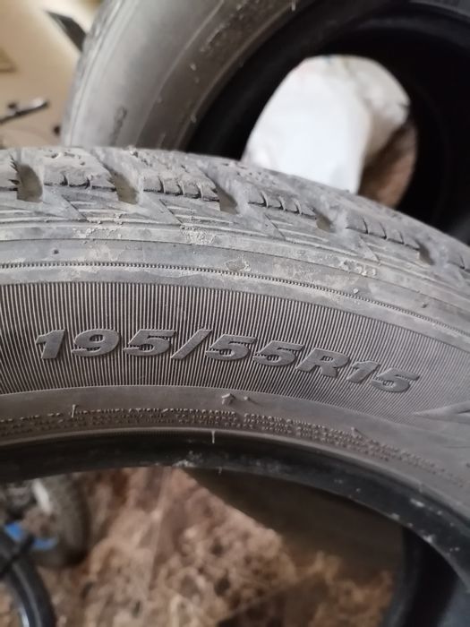 Шины зимние шипованные NEXEN, 195/55/15 БУ